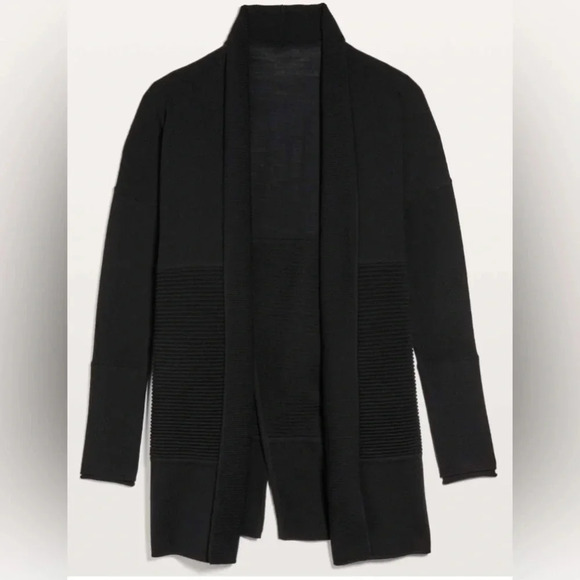 Lululemon Sit In Lotus Wrap Sweater Black Size Small - Picture 1 of 5